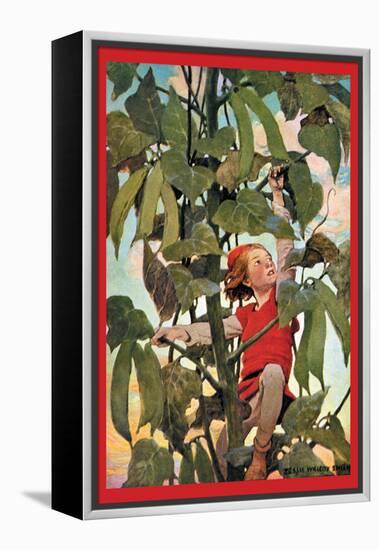 Jack and the Beanstalk-Jessie Willcox-Smith-Framed Stretched Canvas