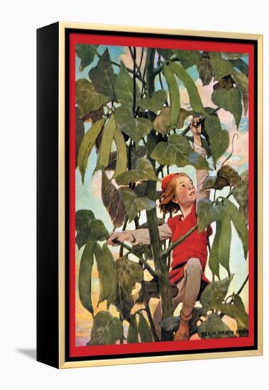 Jack and the Beanstalk-Jessie Willcox-Smith-Framed Stretched Canvas