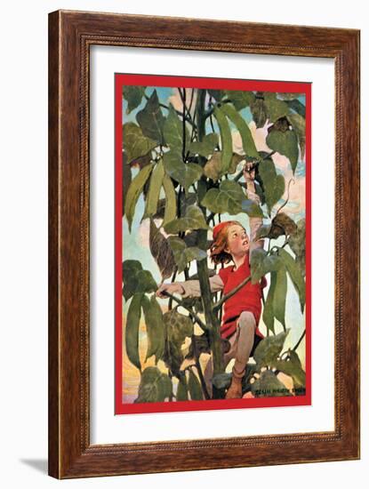 Jack and the Beanstalk-Jessie Willcox-Smith-Framed Art Print