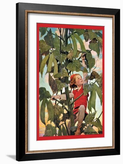 Jack and the Beanstalk-Jessie Willcox-Smith-Framed Art Print