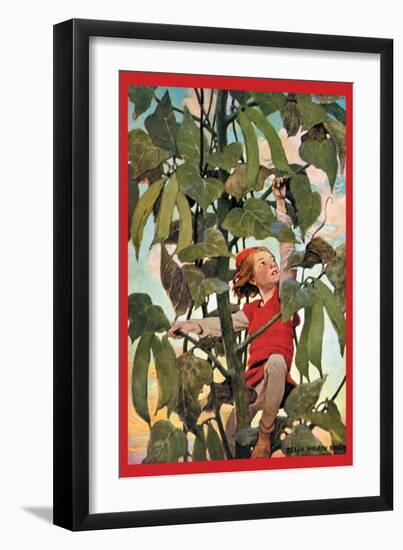 Jack and the Beanstalk-Jessie Willcox-Smith-Framed Art Print