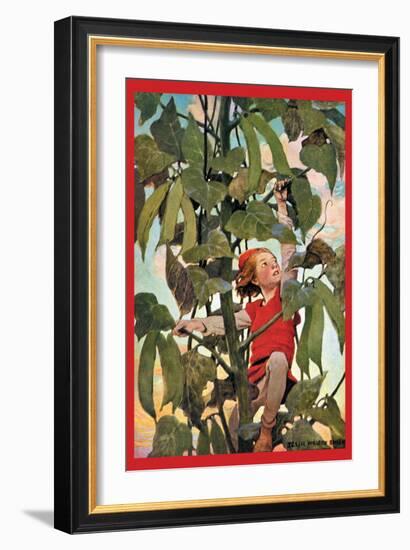 Jack and the Beanstalk-Jessie Willcox-Smith-Framed Art Print