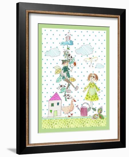 Jack and the Beanstalk-Effie Zafiropoulou-Framed Giclee Print