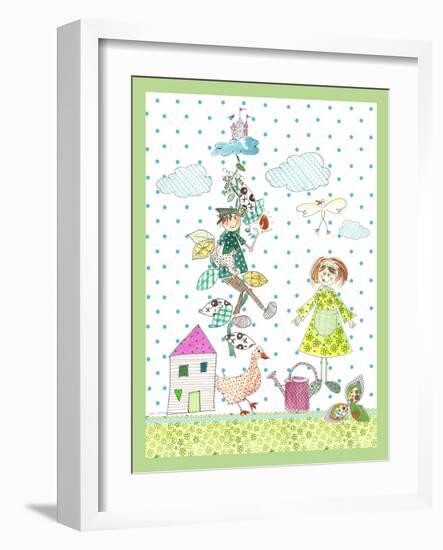 Jack and the Beanstalk-Effie Zafiropoulou-Framed Giclee Print