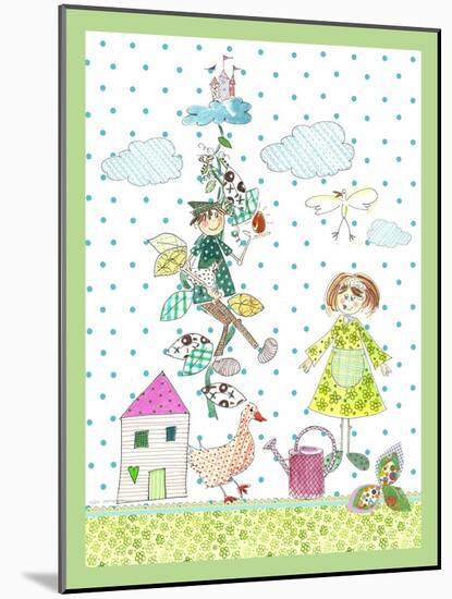 Jack and the Beanstalk-Effie Zafiropoulou-Mounted Giclee Print