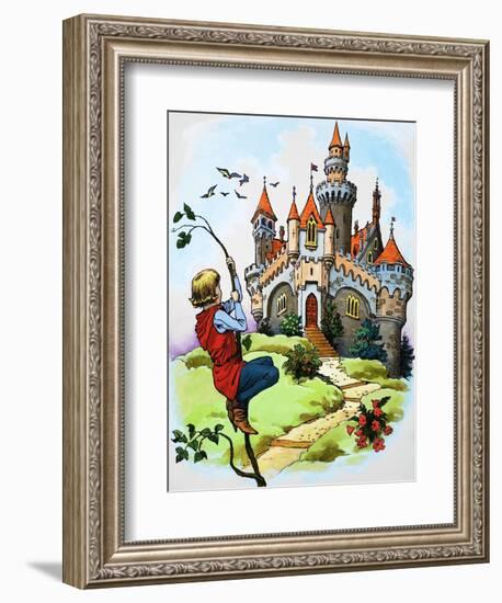 Jack and the Beanstalk-null-Framed Giclee Print