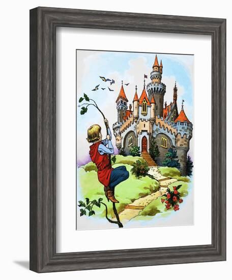 Jack and the Beanstalk-null-Framed Giclee Print