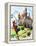 Jack and the Beanstalk-null-Framed Premier Image Canvas