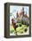 Jack and the Beanstalk-null-Framed Premier Image Canvas