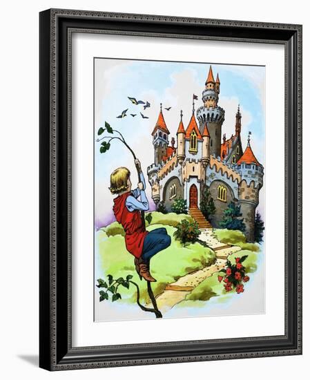 Jack and the Beanstalk-null-Framed Giclee Print