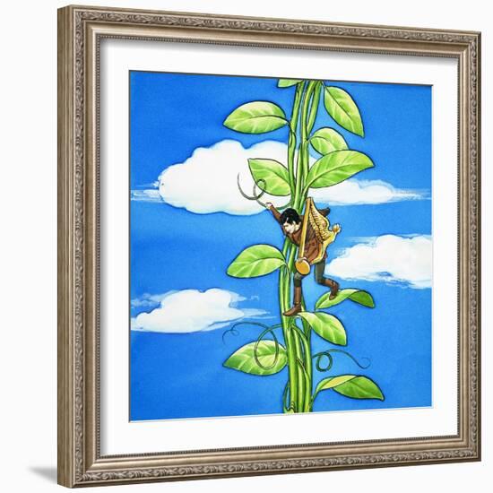 Jack and the Beanstalk-Nadir Quinto-Framed Giclee Print