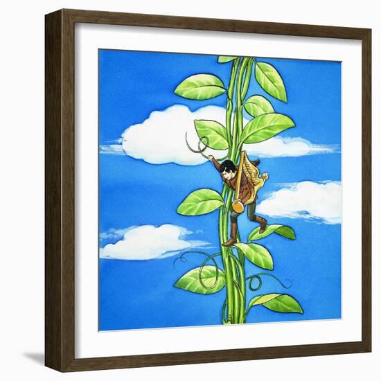 Jack and the Beanstalk-Nadir Quinto-Framed Giclee Print