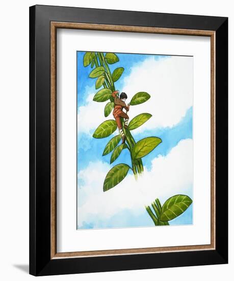 Jack and the Beanstalk-Nadir Quinto-Framed Giclee Print