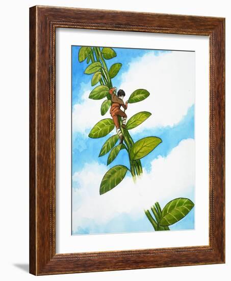 Jack and the Beanstalk-Nadir Quinto-Framed Giclee Print