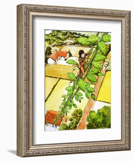 Jack and the Beanstalk-Nadir Quinto-Framed Giclee Print