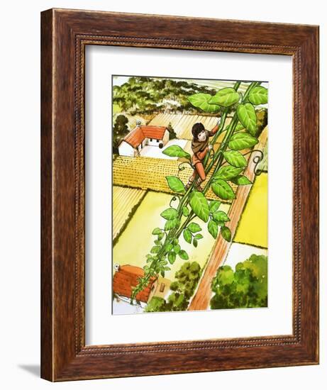 Jack and the Beanstalk-Nadir Quinto-Framed Giclee Print