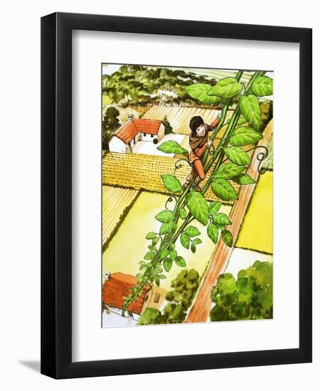 Jack and the Beanstalk-Nadir Quinto-Framed Giclee Print