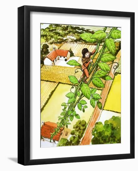 Jack and the Beanstalk-Nadir Quinto-Framed Giclee Print