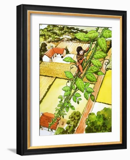 Jack and the Beanstalk-Nadir Quinto-Framed Giclee Print