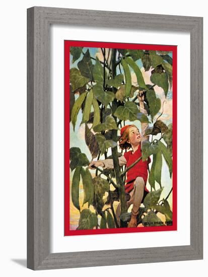 Jack and the Beanstalk-Jessie Willcox-Smith-Framed Art Print