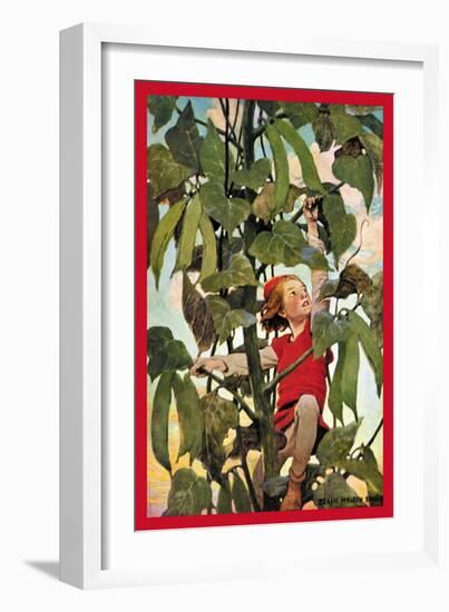 Jack and the Beanstalk-Jessie Willcox-Smith-Framed Art Print