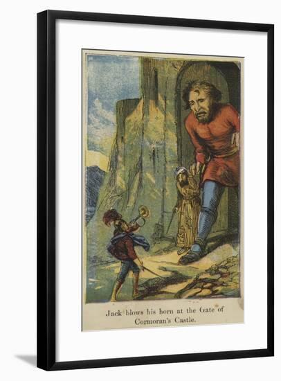 Jack Blows His Horn at the Gate of the Cormoran's Castle-null-Framed Giclee Print