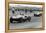 Jack Brabham leads in his Cooper T45, 1958 British Grand Prix-null-Framed Premier Image Canvas