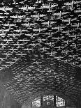 Model Airplanes on the Ceiling of Union Station, Chicago, 1943-Jack Delano-Framed Photo