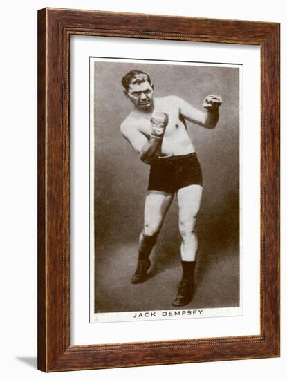 Jack Dempsey, American Boxer, 1938-null-Framed Giclee Print