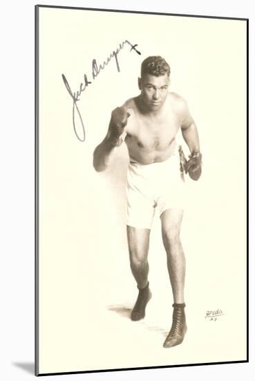 Jack Dempsey-null-Mounted Art Print