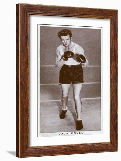 Jack Doyle, Irish Boxer, 1938-null-Framed Giclee Print