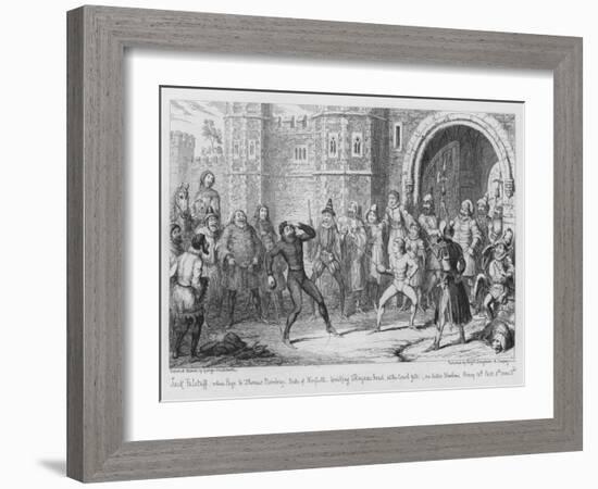 Jack Falstaff-George Cruikshank-Framed Giclee Print