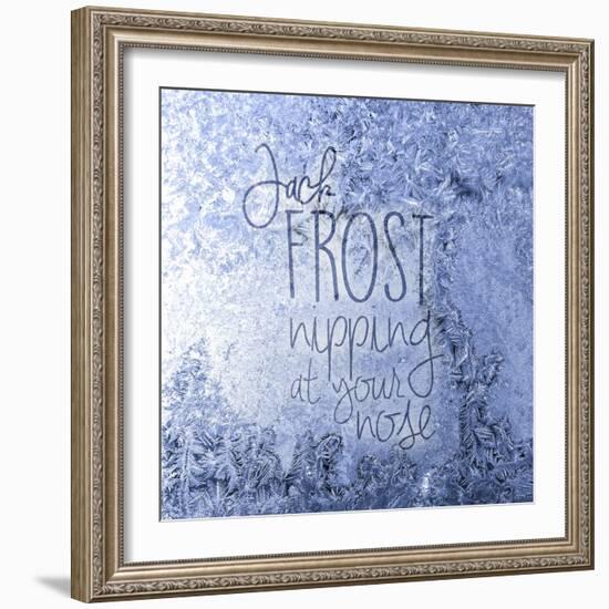 Jack Frost Nipping-Kimberly Glover-Framed Giclee Print