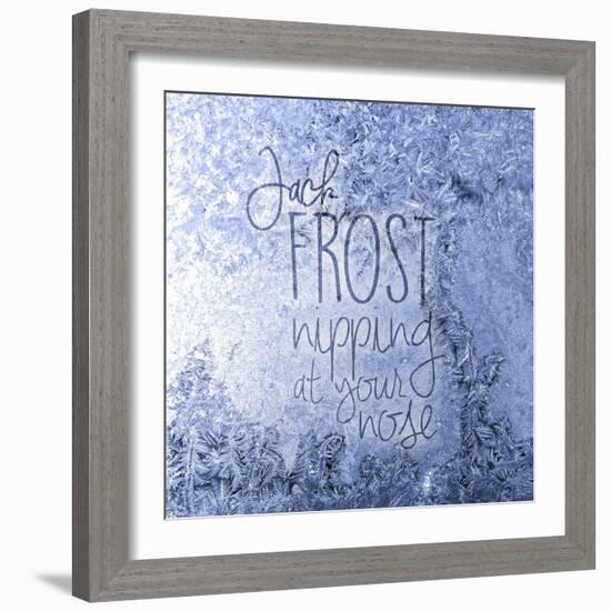 Jack Frost Nipping-Kimberly Glover-Framed Giclee Print