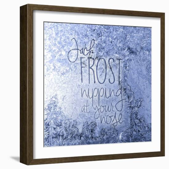 Jack Frost Nipping-Kimberly Glover-Framed Giclee Print