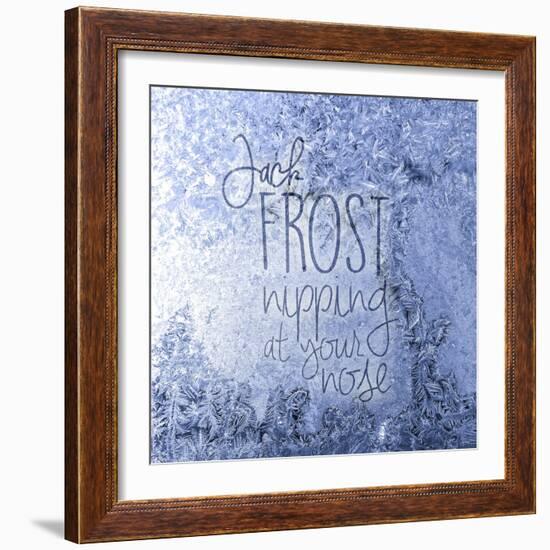 Jack Frost Nipping-Kimberly Glover-Framed Giclee Print