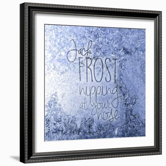 Jack Frost Nipping-Kimberly Glover-Framed Giclee Print