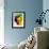 Jack Geometrized-null-Framed Art Print displayed on a wall