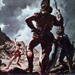 David and Goliath-Jack Hayes-Giclee Print