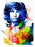 Jim Morrison Watercolor-Jack Hunter-Art Print