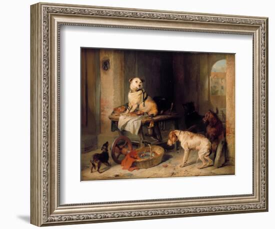 Jack in Office, c.1833-Edwin Henry Landseer-Framed Giclee Print