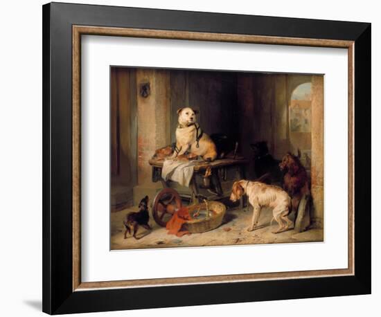 Jack in Office, c.1833-Edwin Henry Landseer-Framed Giclee Print