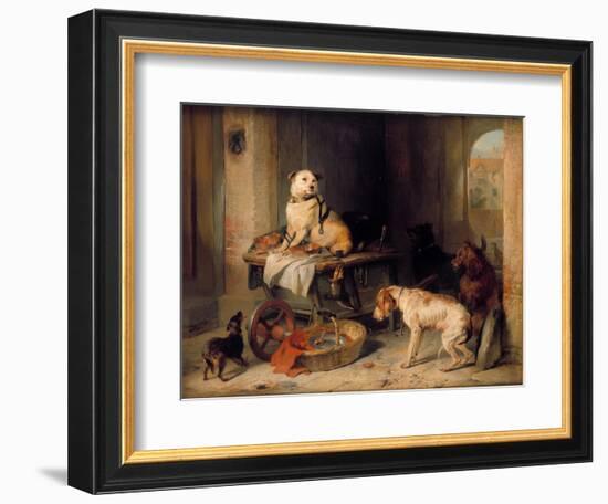 Jack in Office, c.1833-Edwin Henry Landseer-Framed Giclee Print