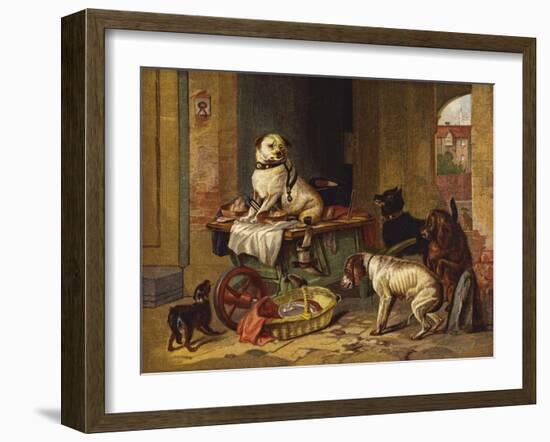 Jack in Office-Edwin Henry Landseer-Framed Giclee Print