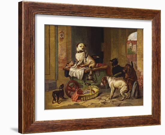 Jack in Office-Edwin Henry Landseer-Framed Giclee Print