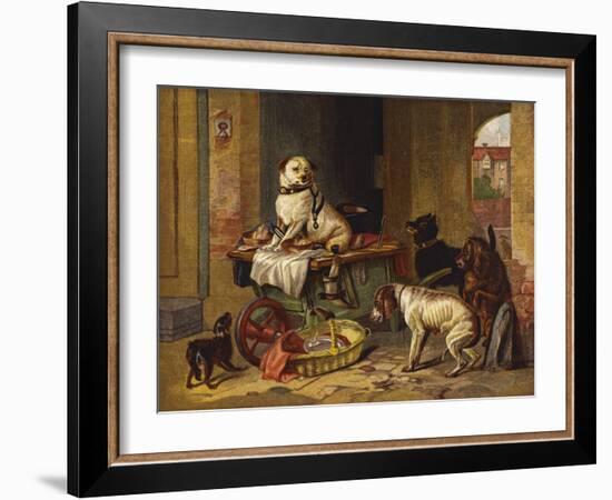 Jack in Office-Edwin Henry Landseer-Framed Giclee Print