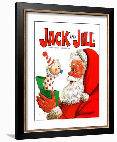 Jack -in-the Box - Jack and Jill, December 1968-Lesnak-Framed Giclee Print