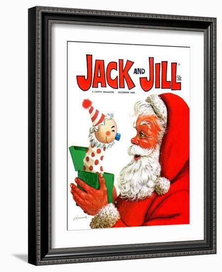 Jack -in-the Box - Jack and Jill, December 1968-Lesnak-Framed Giclee Print