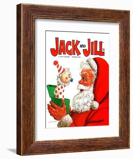 Jack -in-the Box - Jack and Jill, December 1968-Lesnak-Framed Giclee Print