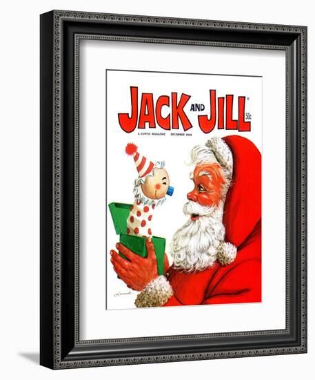 Jack -in-the Box - Jack and Jill, December 1968-Lesnak-Framed Giclee Print